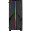 Pikkukuva 4 / 4: aerocool atx mid tower -kotelo aerocool mecha-g v1 rgb lasipaneelilla (musta)