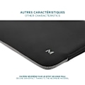 Miniatyrbild 3 av 6: Neoprenfodral för Bärbar Dator Tablet 12.5-14" - MacBook Fodral 13" - Svart/Grå - MOBILIS Svart