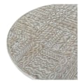 Miniatyrbillede 2 af 4: Sidebord - LANA DECO - Thyann - Guldmetal - Mangotræ - 75 x 75 x 50 cm Vitt guld