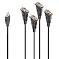 Miniatyrbillede 2 af 3: LINDY USB-kabel USB-A han, 9-polet VGA hanstik 0,94 m sort 42675