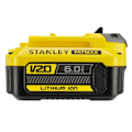 Miniatyrbillede 3 af 5: Batteri - STANLEY FATMAX V20 - SFMCB206-XJ - 18V 6Ah Gul