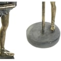 Pikkukuva 2 / 2: Koristeellinen hahmo - HOME ESPRIT - Balerina - Kullanharmaa - 14 x 8 x 20 cm - 3 kpl setti Flerfärgad