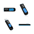 Pikkukuva 1 / 2: Sisäänvedettävä USB-avain - ADATA - V128 64GB - USB 3.0 - Sininen