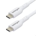 Miniatyrbillede 1 af 3: USB-C Opladningskabel - STARTECH.COM - 2m - 60W - Hvid - Universel Kompatibilitet