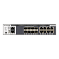 Pikkukuva 1 / 3: Kytkin hallittavissa - NETGEAR - M4300-8X8F - Pinoitettavissa - 16x10G - 8x10GBASE-T ja 8xSFP+
