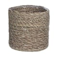 Miniatyrbillede 2 af 2: kurv glimmer dekorationer atlantisk brun flet (20 x 20 cm)