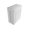 Miniatyrbillede 5 af 6: Mars Gaming Mc-blaze PC-kasse ATX Ventilator Frgb 80mm RGB LED-stribe Front Hvid