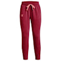 Pikkukuva 1 / 4: Under Armour Rival Fleece Joggers 1356416-664, naiset, punainen, housut Röd S