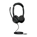 Pikkukuva 2 / 4: Kuulokkeet - Jabra - Evolve2 50 - Langallinen - USB Type-C - Aktiivinen äänenvaimennus Svart