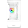 Miniatyrbild 2 av 2: PC-chassi - SHARKOON - MK6 RGB - Micro-ATX - Härdat Glas - 3 LED RGB-fläktar 120mm