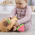 Pikkukuva 2 / 6: Fisher-Price-Mon Capybara Cuddles-Pehmolelu, Purulelu ja Tärisevä Lelut - Alkaen 3 kuukautta - HYR54 kastanj