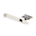 Miniatyrbillede 1 af 3: PCIe Netværkskort - StarTech.com - RTL8111H - 10/100/1000Mbps - Kompatibel med Windows/Linux/macOS - TAA