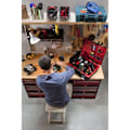 Miniatyrbillede 6 af 6: KETER | TEKNIKERETASKE, DIY, Sort, 48 x 38 x 17,5 cm Svart