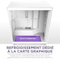 Miniatyrbild 2 av 6: PC-fodral - NZXT - H7 Flow RGB - ATX mid tower - RGB-fläktar - Optimerad kylning