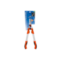 Pikkukuva 2 / 3: Teleskooppinen pensasleikkuri aaltoileva terä - kauppa - pituus 73-87cm - Oranssi väri Svart
