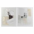 Miniatyrbillede 1 af 4: ramme 80 x 3,7 x 100 cm urban abstrakt (2 enheder)