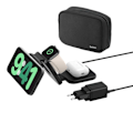 Miniatyrbillede 1 af 3: Trådløs oplader - BELKIN - BOOST CHARGE PRO 3i1 - 15W - Sammenfoldelig - Qi2
