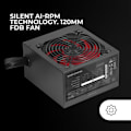 Miniatyrbillede 3 af 4: Strømforsyning ATX - Mars Gaming - MPIII550P - 550W - 5 Års Garanti - FDB 120mm Blæser