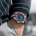 Miniatyrbillede 4 af 4: Ur - MIDO - Ocean Star GMT - 44mm - Automatisk - Stål - Blå Blå