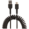 Pikkukuva 4 / 4: StarTech.com 1 m USB-USB-C-kaapeli - Heavy Duty -kierretty USB-C-USB-johto - Heavy Duty -aramidikuitu USB-A-USB-C-kaapeli