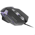 Miniatyrbild 2 av 4: Souris Gaming - Mars Gaming - MM024 - RGB Flow-belysning - Optisk sensor 4000 DPI - Huano mekaniska switchar