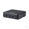 Miniatyrbild 3 av 4: USB 3.0-hub - STARTECH - Delningsswitch med 4 ingångar / 4 utgångar - Strömförsörjning via USB