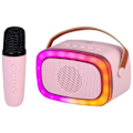 Pikkukuva 3 / 3: Kandidaatti Nomade Karaoke - Trevi - XR 8A01 - Bluetooth - Latausakku - Vaaleanpunainen Rosa