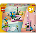 Miniatyrbillede 6 af 6: LEGO Creator 31169 3-i-1 skrivemaskine med blomster - Spil til piger fra 8 år og opefter Flerfärgad