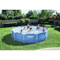 Miniatyrbillede 2 af 3: BESTWAY Rund rørformet swimmingpool Ø3,66 x H0,76m Blå