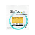 Miniatyrbillede 4 af 4: OM4 fiber optic kabel - STARTECH.COM - 3 m - Duplex multimode - 100 Gb - Aqua