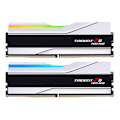 Miniatyrbillede 1 af 3: G.Skill Trident Z5 Neo RGB Serie 32 GB (2x 16 GB) DDR5 6400 MHz CL32 - Hvid - Dual Channel Kit 2 RAM-moduler DDR5 PC5-51200