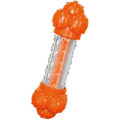 Miniatyrbillede 2 af 2: Tekstureret legetøj til hunde - NYLABONE - Luskede snacks - Smag: Bacon - Medium - Til hunde op til 16 kg Orange
