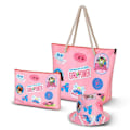 Miniatyrbillede 4 af 6: Strandtaske Sol - Barbie Malibu - Rosa - One Size Rosa