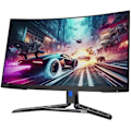 Miniatyrbillede 2 af 4: PC-skærm - LENOVO - Legion R32qc-30 - 31,5 tommer - 2560 x 1440 - LED Sort