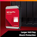 Miniatyrbillede 3 af 3: 3,5' 22TB HDD-harddisk - WESTERN DIGITAL - WD RED PRO