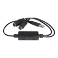 Miniatyrbillede 1 af 2: Tastatur/mus-adapter - STARTECH - USBPS2PC - USB til PS2 - Klar til brug - Sort