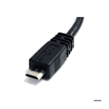 Pikkukuva 1 / 3: 15 cm USB 2.0 A - Micro B -kaapeli - STARTECH - Musta - Elinikäinen takuu
