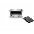 Miniatyrbillede 1 af 2: Braun 2000 watt sort rustfrit stål multi-kontakt grill