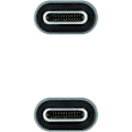 Pikkukuva 3 / 4: NanoCable Nanokaapelikaapeli 10.01.2101 1 m USB-C-kaapeli 7 mm lataus- ja tiedonsiirto musta johto älypuhelimille