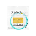 Miniatyrbillede 1 af 4: OM4 fiber optic kabel - STARTECH.COM - 3 m - Duplex multimode - 100 Gb - Aqua