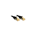 Miniatyrbillede 3 af 3: CAT 7 LSOH netværkskabel - LINDY - 0,3m - Sort - SFTP - PiMF - 600Mhz