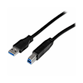 Pikkukuva 2 / 2: 2 m USB 3.0 A–B -sertifioitu kaapeli - STARTECH - USB3 SuperSpeed - Suojattu