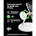 Pikkukuva 3 / 4: 3-in-1 Latausasema - Belkin - BoostCharge - Qi2 - MagSafe - Valkoinen Vit
