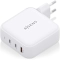 Pikkukuva 2 / 4: Verkkolaturi - Aisens - ASCH-140W3P030-W - 140 W - USB x 1 - USB-C x 2 - Nopea lataus Vit