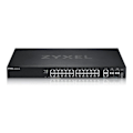 Miniatyrbillede 1 af 3: Switch - ZYXEL - XGS2220-30 - 24 porte - 6 10G uplink - L3 adgang og stabling