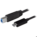 Pikkukuva 1 / 2: 1 m USB-C-USB-B-kaapeli - STARTECH - Suojaus - Nikkelipinnoitettu liitin