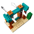 Miniatyrbillede 4 af 6: LEGO Minecraft 21267 The Desert Illageois Patrol - Byggespil fra 7 år Flerfärgad