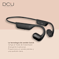 Miniatyrbillede 4 af 4: Bluetooth-høretelefoner med luftledning DCU TECNOLOGIC - Sort