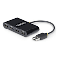 Miniatyrbild 1 av 3: USB Hub - STARTECH.COM - 4 portar - Bussdriven - Plug-and-Play - Kompakt och bärbar