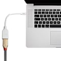 Miniatyrbild 2 av 2: Adapterkabel - LINDY - Mini DP till DP - 20 cm - 360° skärmning - Vit
